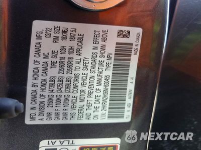 Zdjęcie 13 z 13 samochodu: 2022 HONDA CR-V EX VIN:2HKRW2H56NH630455 - miniatura