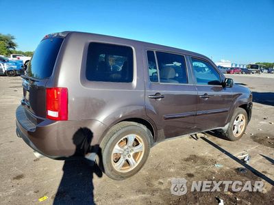 Trzecie zdjęcie samochodu z tyłu: 2014 HONDA PILOT EXL VIN:5FNYF3H53EB018066 - miniatura