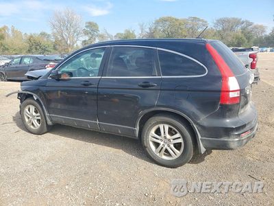 Drugie zdjęcie samochodu z przodu: 2010 HONDA CR-V EXL VIN:5J6RE4H77AL038949 - miniatura