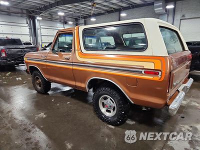 Drugie zdjęcie samochodu z przodu: 1978 FORD BRONCO CUSTOM VIN:U15HLBJ0570 - miniatura