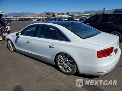 Drugie zdjęcie samochodu z przodu: 2014 AUDI A8 L QUATTRO VIN:WAURGAFD4EN005020 - miniatura