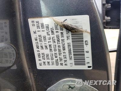 Zdjęcie 12 z 12 samochodu: 2008 HONDA ACCORD EXL VIN:1HGCP368X8A070815 - miniatura