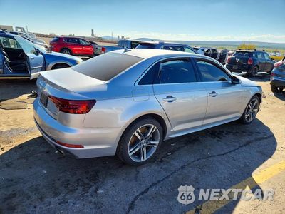 Trzecie zdjęcie samochodu z tyłu: 2018 AUDI A4 PREMIUM PLUS VIN:WAUENAF43JA110427 - miniatura
