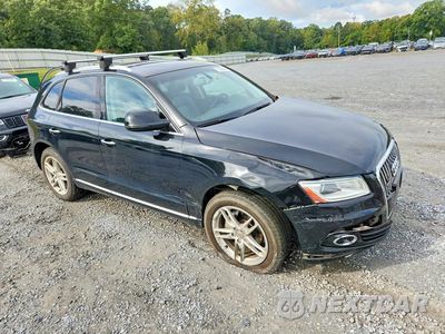 Czwarte zdjęcie samochodu z boku: 2017 AUDI Q5 PREMIUM PLUS VIN:WA1L2AFP7HA084030 - miniatura