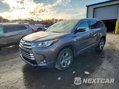 2017 TOYOTA HIGHLANDER HYBRID LIMITED PLATINUM 5TDDGRFH3HS020704 - główne zdjęcie licytacji z USA - miniatura