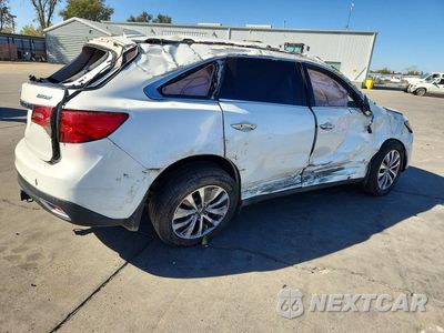 Trzecie zdjęcie samochodu z tyłu: 2014 ACURA MDX TECHNOLOGY VIN:5FRYD3H48EB012730 - miniatura