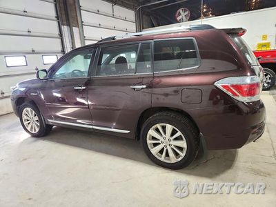 Drugie zdjęcie samochodu z przodu: 2012 TOYOTA HIGHLANDER HYBRID LIMITED VIN:JTEDC3EH7C2006701 - miniatura