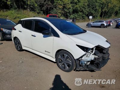 Czwarte zdjęcie samochodu z boku: 2019 NISSAN LEAF SV VIN:1N4AZ1CP0KC302825 - miniatura