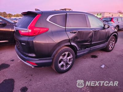 Trzecie zdjęcie samochodu z tyłu: 2018 HONDA CR-V EXL VIN:7FARW2H84JE079580 - miniatura