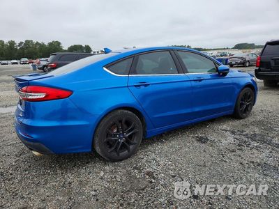 Trzecie zdjęcie samochodu z tyłu: 2019 FORD FUSION SE VIN:3FA6P0HD3KR194335 - miniatura