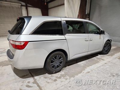 Trzecie zdjęcie samochodu z tyłu: 2013 HONDA ODYSSEY EXL VIN:5FNRL5H66DB086636 - miniatura
