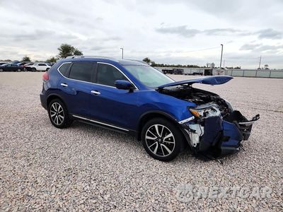Czwarte zdjęcie samochodu z boku: 2019 NISSAN ROGUE SL VIN:5N1AT2MTXKC745332 - miniatura