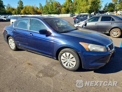Czwarte zdjęcie samochodu z boku: 2009 HONDA ACCORD LX VIN:JHMCP26339C002664 - miniatura