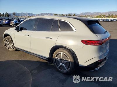 Drugie zdjęcie samochodu z przodu: 2023 MERCEDES-BENZ EQS SUV 580 4MATIC VIN:4JGDM4EB3PA014739 - miniatura