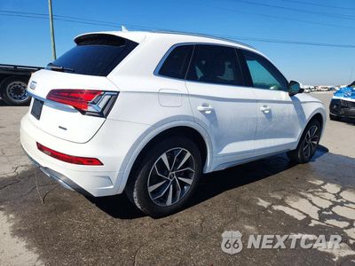 Trzecie zdjęcie samochodu z tyłu: 2021 AUDI Q5 PREMIUM VIN:WA1AAAFYXM2075586 - miniatura
