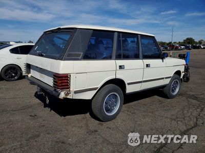 Trzecie zdjęcie samochodu z tyłu: 1988 LAND ROVER RANGE ROVER VIN:SALHV1141JA343139 - miniatura