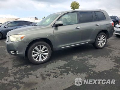 2008 TOYOTA HIGHLANDER HYBRID LIMITED JTEEW44AX82005264 - główne zdjęcie licytacji z USA - miniatura