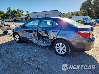 Drugie zdjęcie samochodu z przodu: 2016 TOYOTA COROLLA L VIN:2T1BURHE4GC649995 - miniatura