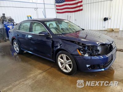 Czwarte zdjęcie samochodu z boku: 2014 VOLKSWAGEN PASSAT SE VIN:1VWBN7A32EC114578 - miniatura