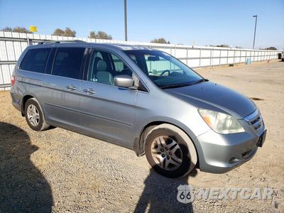 Czwarte zdjęcie samochodu z boku: 2007 HONDA ODYSSEY EXL VIN:5FNRL386X7B143459 - miniatura