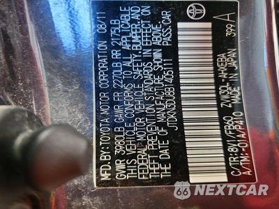 Zdjęcie 12 z 12 samochodu: 2011 TOYOTA PRIUS THREE VIN:JTDKN3DU8B1405111 - miniatura