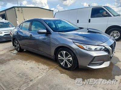 Czwarte zdjęcie samochodu z boku: 2022 NISSAN SENTRA SV VIN:3N1AB8CV2NY218493 - miniatura