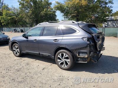 Drugie zdjęcie samochodu z przodu: 2021 SUBARU OUTBACK TOURING VIN:4S4BTAPC7M3111666 - miniatura