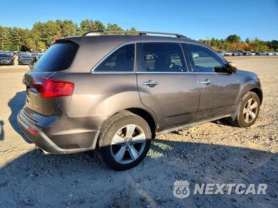 Trzecie zdjęcie samochodu z tyłu: 2010 ACURA MDX TECHNOLOGY VIN:2HNYD2H62AH513298 - miniatura