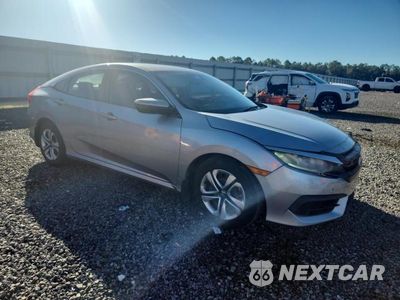 Czwarte zdjęcie samochodu z boku: 2017 HONDA CIVIC LX VIN:19XFC2F56HE013029 - miniatura