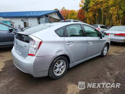 Trzecie zdjęcie samochodu z tyłu: 2010 TOYOTA PRIUS III VIN:JTDKN3DU9A5083876 - miniatura