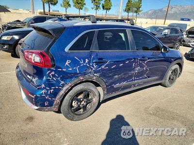 Trzecie zdjęcie samochodu z tyłu: 2019 KIA NIRO LX VIN:KNDCB3LC5K5345996 - miniatura