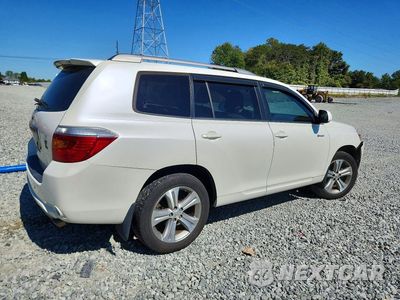 Trzecie zdjęcie samochodu z tyłu: 2008 TOYOTA HIGHLANDER SPORT VIN:JTEDS43A382048241 - miniatura