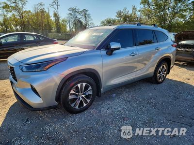 2021 TOYOTA HIGHLANDER XLE 5TDHZRBH9MS064413 - główne zdjęcie licytacji z USA - miniatura