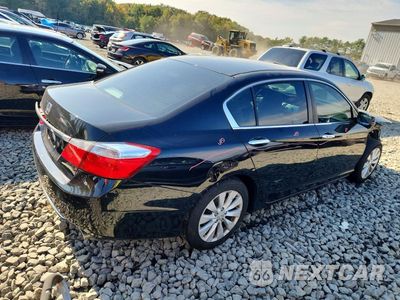 Trzecie zdjęcie samochodu z tyłu: 2013 HONDA ACCORD EX VIN:1HGCR2F7XDA059111 - miniatura
