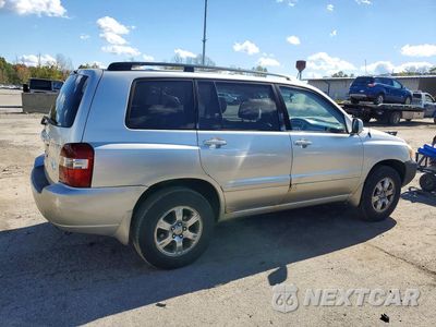 Trzecie zdjęcie samochodu z tyłu: 2005 TOYOTA HIGHLANDER BASE VIN:JTEEP21A250087973 - miniatura