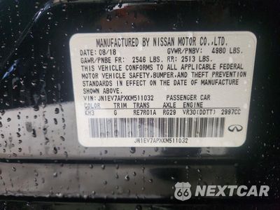 Zdjęcie 13 z 13 samochodu: 2019 INFINITI Q50 3.0T SPORT VIN:JN1EV7APXKM511032 - miniatura