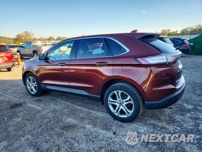 Drugie zdjęcie samochodu z przodu: 2015 FORD EDGE TITANIUM VIN:2FMTK3K92FBB08580 - miniatura