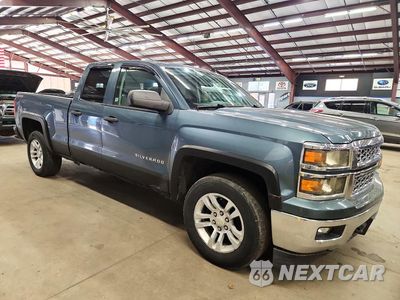 Czwarte zdjęcie samochodu z boku: 2014 CHEVROLET SILVERADO K1500 LT VIN:1GCVKREC4EZ113427 - miniatura