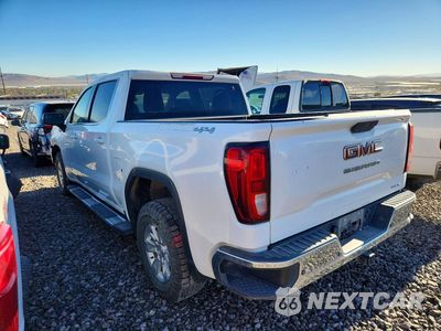 Drugie zdjęcie samochodu z przodu: 2020 GMC SIERRA K1500 SLE VIN:3GTU9BED0LG311197 - miniatura