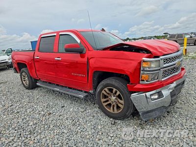 Czwarte zdjęcie samochodu z boku: 2015 CHEVROLET SILVERADO C1500 LT VIN:3GCPCREC4FG215673 - miniatura
