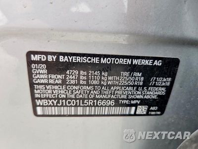 Zdjęcie 13 z 13 samochodu: 2020 BMW X2 XDRIVE28I VIN:WBXYJ1C01L5R16696 - miniatura