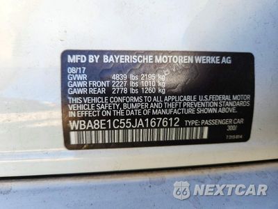 Zdjęcie 12 z 12 samochodu: 2018 BMW 330E VIN:WBA8E1C55JA167612 - miniatura