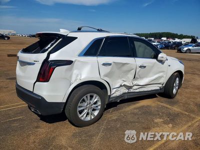 Trzecie zdjęcie samochodu z tyłu: 2021 CADILLAC XT5 LUXURY VIN:1GYKNAR43MZ121543 - miniatura