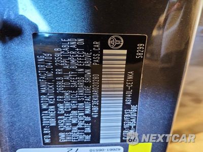 Zdjęcie 12 z 12 samochodu: 2010 TOYOTA CAMRY LE VIN:4T4BF3EK0AR020280 - miniatura
