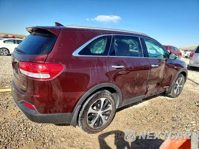 Trzecie zdjęcie samochodu z tyłu: 2017 KIA SORENTO EX VIN:5XYPHDA56HG330482 - miniatura