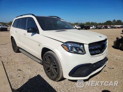 Czwarte zdjęcie samochodu z boku: 2018 MERCEDES-BENZ GLS 63 AMG 4MATIC VIN:4JGDF7FE3JB178689 - miniatura