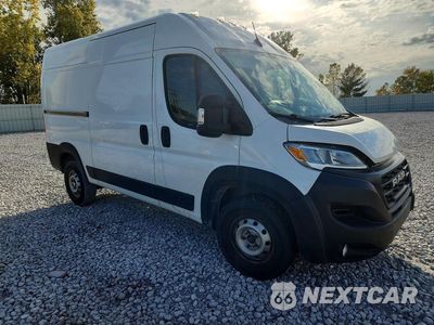 Czwarte zdjęcie samochodu z boku: 2023 RAM PROMASTER 1500 VF DELIVERY VAN VIN:3C6LRVBGXPE503246 - miniatura