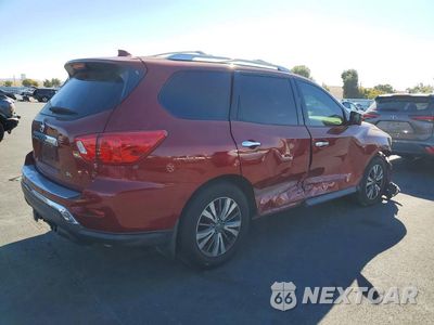 Trzecie zdjęcie samochodu z tyłu: 2020 NISSAN PATHFINDER SL VIN:5N1DR2CN5LC625437 - miniatura