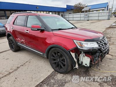 Czwarte zdjęcie samochodu z boku: 2017 FORD EXPLORER LIMITED VIN:1FM5K8F80HGB81269 - miniatura