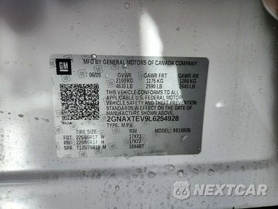 Zdjęcie 13 z 13 samochodu: 2020 CHEVROLET EQUINOX LT VIN:2GNAXTEV9L6254928 - miniatura